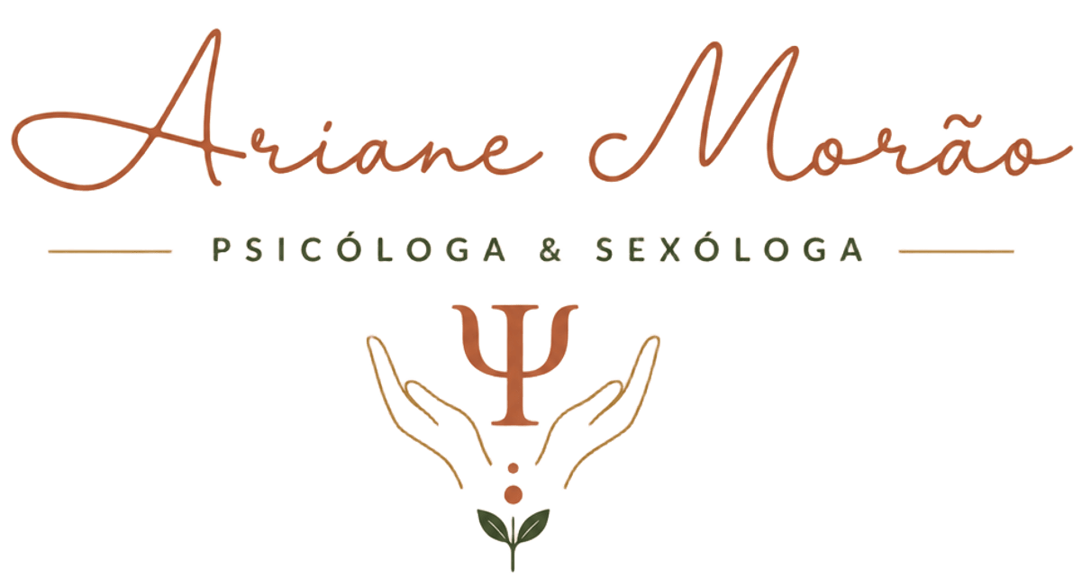 Logomarca Ariane Morão - Psicóloga e Sexóloga